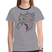 Load image into Gallery viewer, Horse Spirit Guide (Dark Gray) New T-shirt for Women
