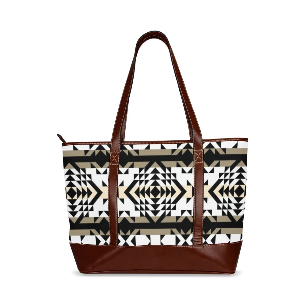 Black Rose Winter Canyon Tote Handbag