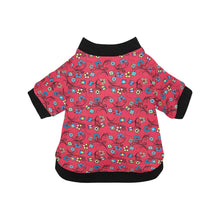 Load image into Gallery viewer, Blue Trio Cardinal Pet Dog Round Neck Shirt
