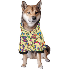 Load image into Gallery viewer, Indigenous Paisley Vanilla Pet Dog Hoodie
