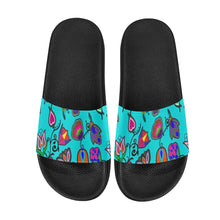 Load image into Gallery viewer, Indigenous Paisley Sky Men&#39;s Slide Sandals
