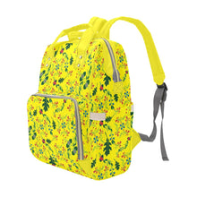 Load image into Gallery viewer, Vine Life Lemon Multi-Function Diaper Backpack/Diaper Bag
