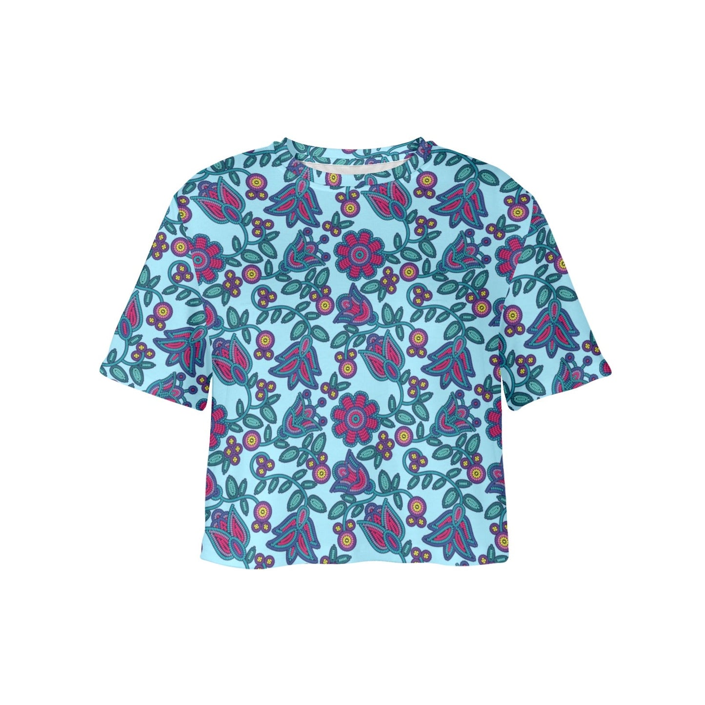 Beaded Nouveau Crop Top