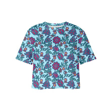 Load image into Gallery viewer, Beaded Nouveau Marine Crop Top
