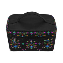 Load image into Gallery viewer, Dakota Damask Black Cosmetic Bag/Large
