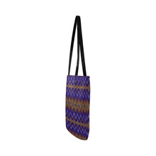 Load image into Gallery viewer, Fire Feather Blue Reusable Shopping Bag
