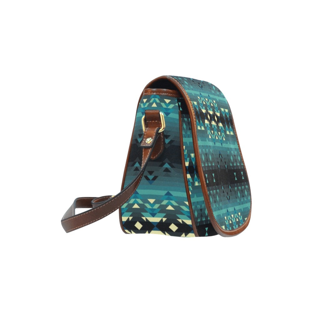 Inspire Green Saddle Bag