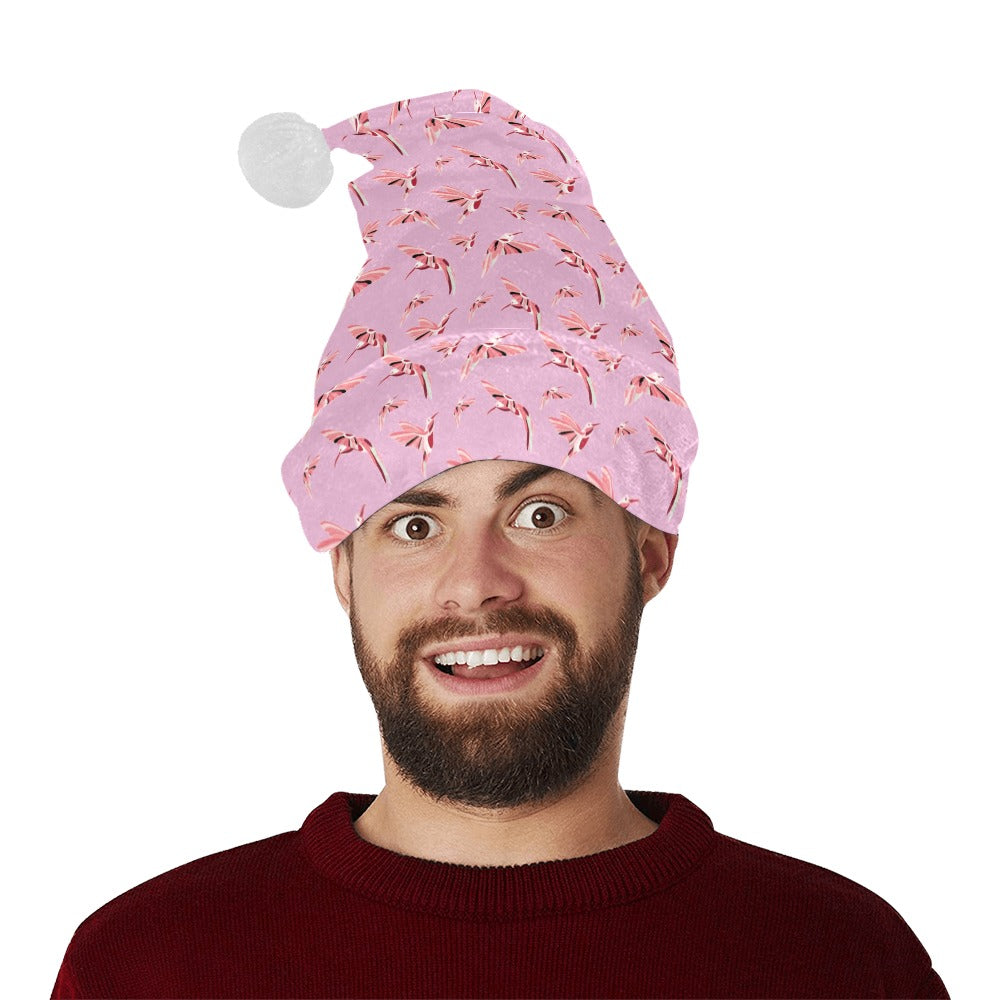 Strawberry Pink Santa Hat