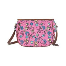 Load image into Gallery viewer, Blue Trio Bubblegum Saddle Bag
