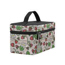 Load image into Gallery viewer, Strawberry Dreams Bright Birch Cosmetic Bag/Large
