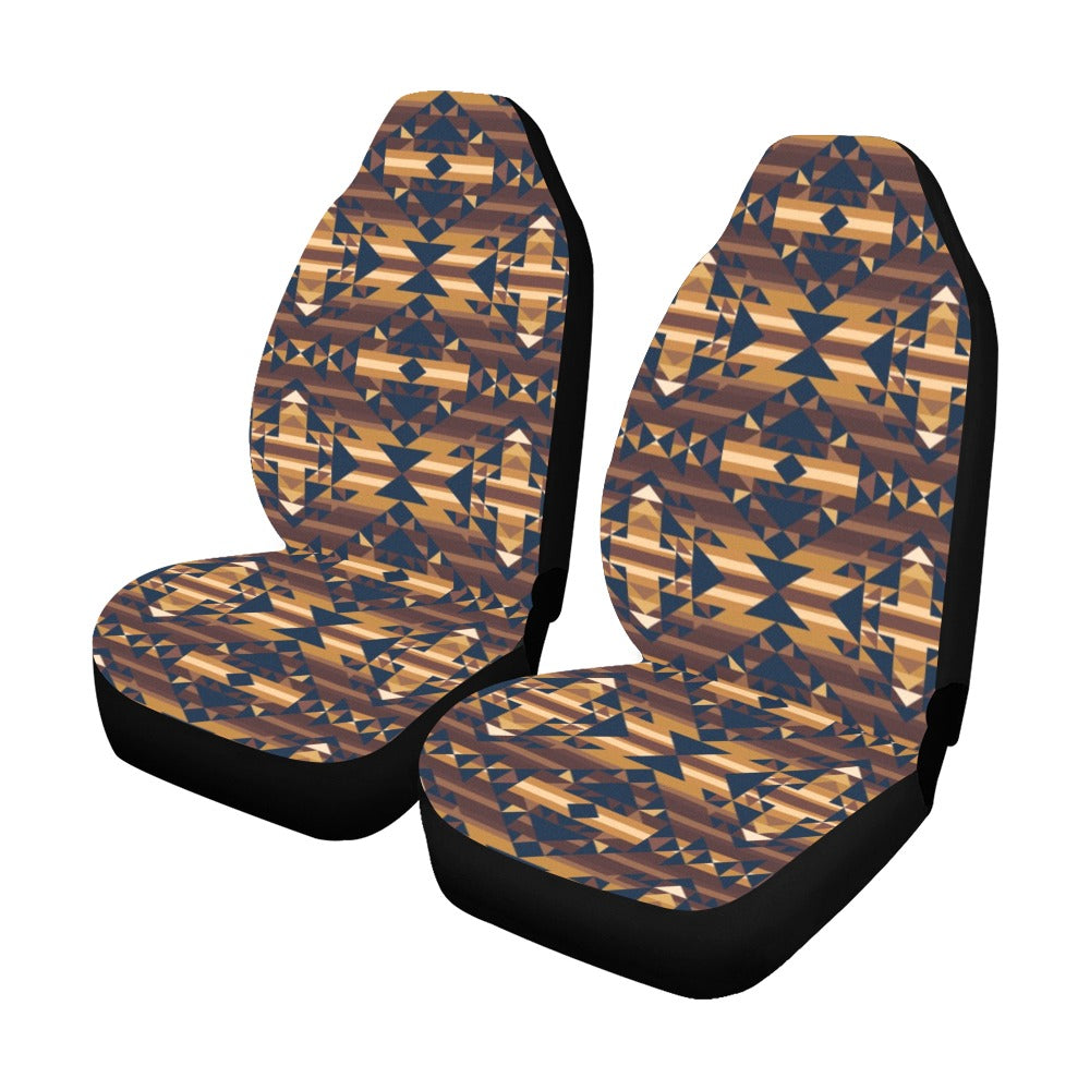 Marron Cloud Car Seat Covers (Set of 2)