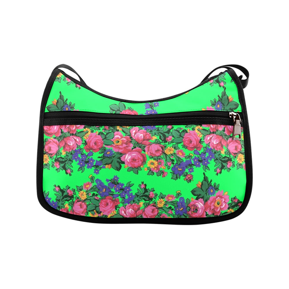 Kokum's Revenge Green Crossbody Bags