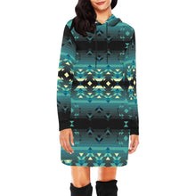 Load image into Gallery viewer, Inspire Green Hoodie Dress
