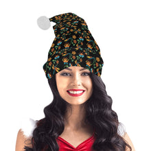 Load image into Gallery viewer, Dragon Lily Noir Santa Hat
