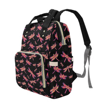 Load image into Gallery viewer, Gathering Noir Multi-Function Diaper Backpack/Diaper Bag
