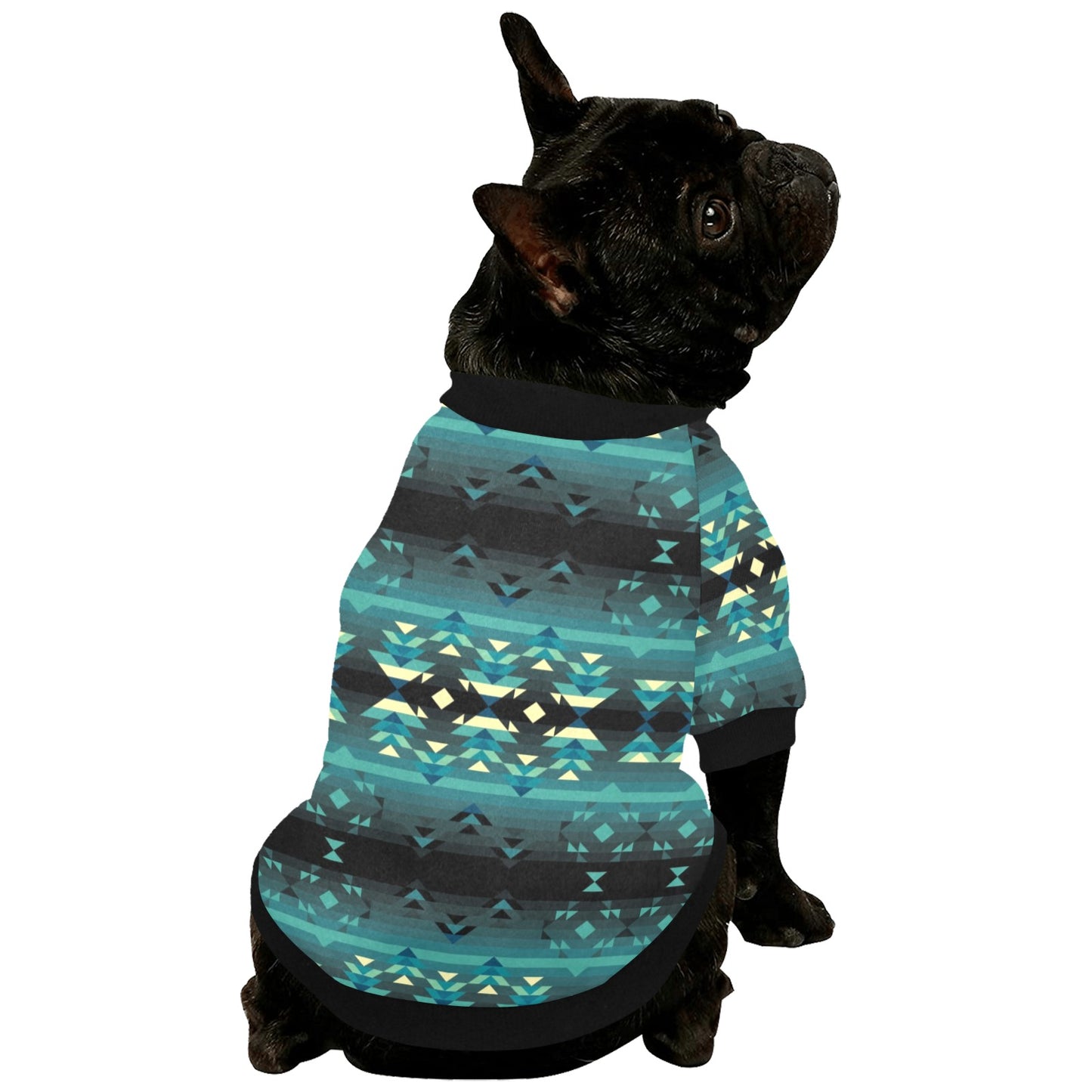 Inspire Green Pet Dog Round Neck Shirt