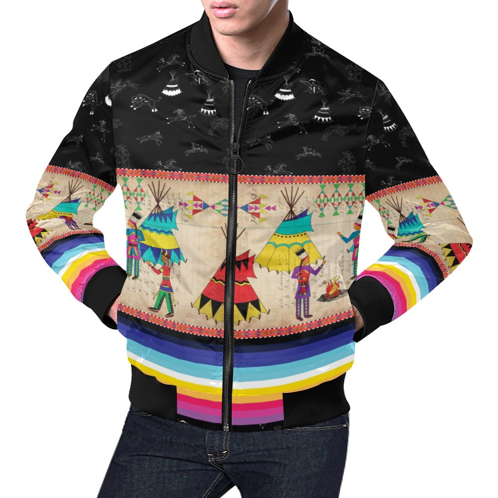 Ledger Chiefs Midnight Bomber Jacket for Men