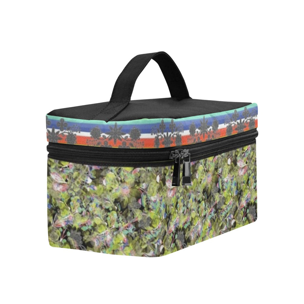Culture in Nature Green Leaf Cosmetic Bag