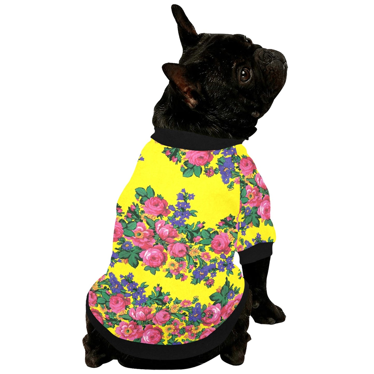 Kokum's Revenge Yellow Pet Dog Round Neck Shirt