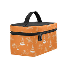 Load image into Gallery viewer, Ledger Dables Orange Cosmetic Bag
