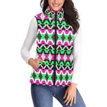 Load image into Gallery viewer, Two Spirit Ceremony Women&#39;s Padded Vest Jacket
