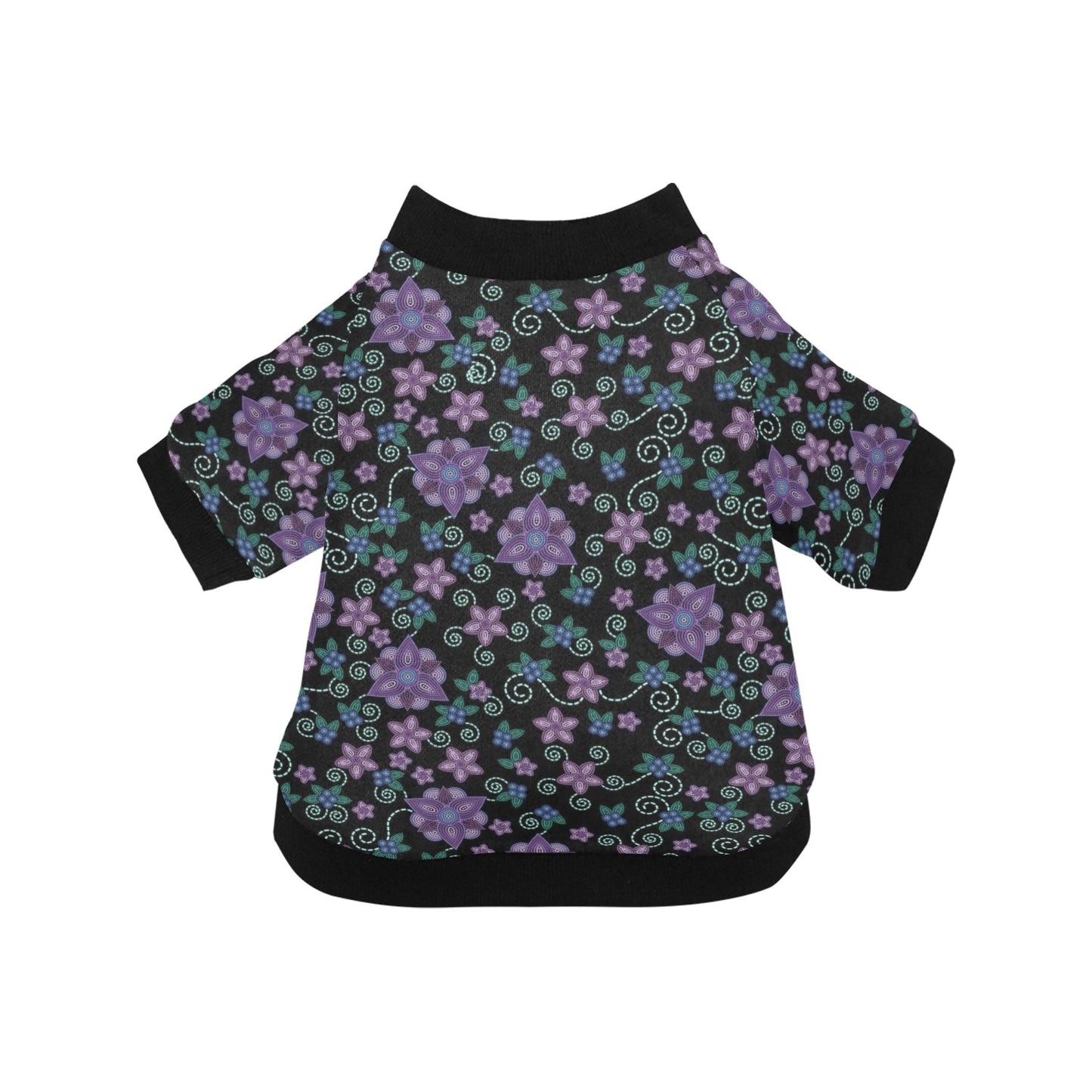 Berry Picking Pet Dog Round Neck Shirt