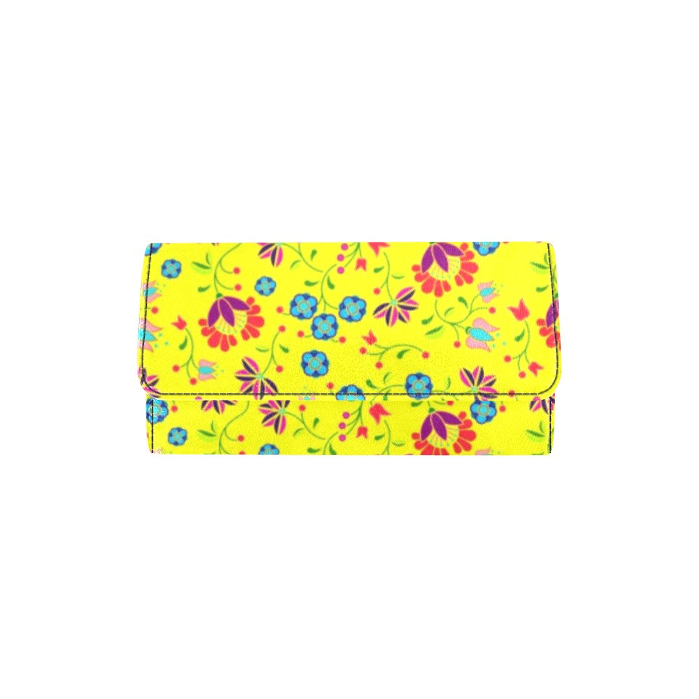 Fleur Indigine Mais Women's Trifold Wallet