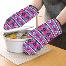 Load image into Gallery viewer, Force of Nature Sunset Storm Oven Mitt &amp; Pot Holder
