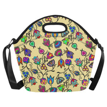 Load image into Gallery viewer, Indigenous Paisley Vanilla Neoprene Lunch Bag/Large
