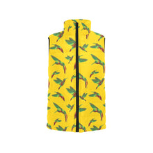 Load image into Gallery viewer, Red Swift Yellow Women&#39;s Padded Vest Jacket
