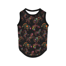 Load image into Gallery viewer, Neon Floral Animals Pet Tank Top
