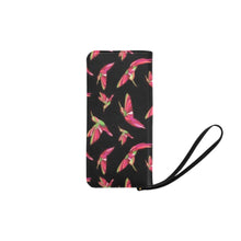 Load image into Gallery viewer, Red Swift Colourful Black Women&#39;s Clutch Purse
