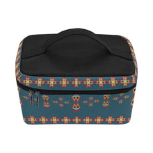 Load image into Gallery viewer, Four Directions Lodges Ocean Cosmetic Bag
