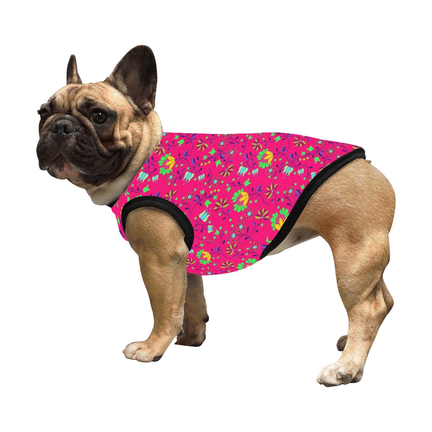Fleur Indigine Rouge Pet Tank Top
