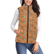 Load image into Gallery viewer, Fire Bloom Light Women&#39;s Padded Vest Jacket
