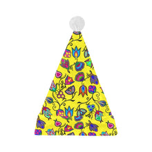 Load image into Gallery viewer, Indigenous Paisley Yellow Santa Hat
