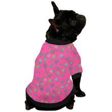 Load image into Gallery viewer, Berry Flowers Pet Dog Round Neck Shirt
