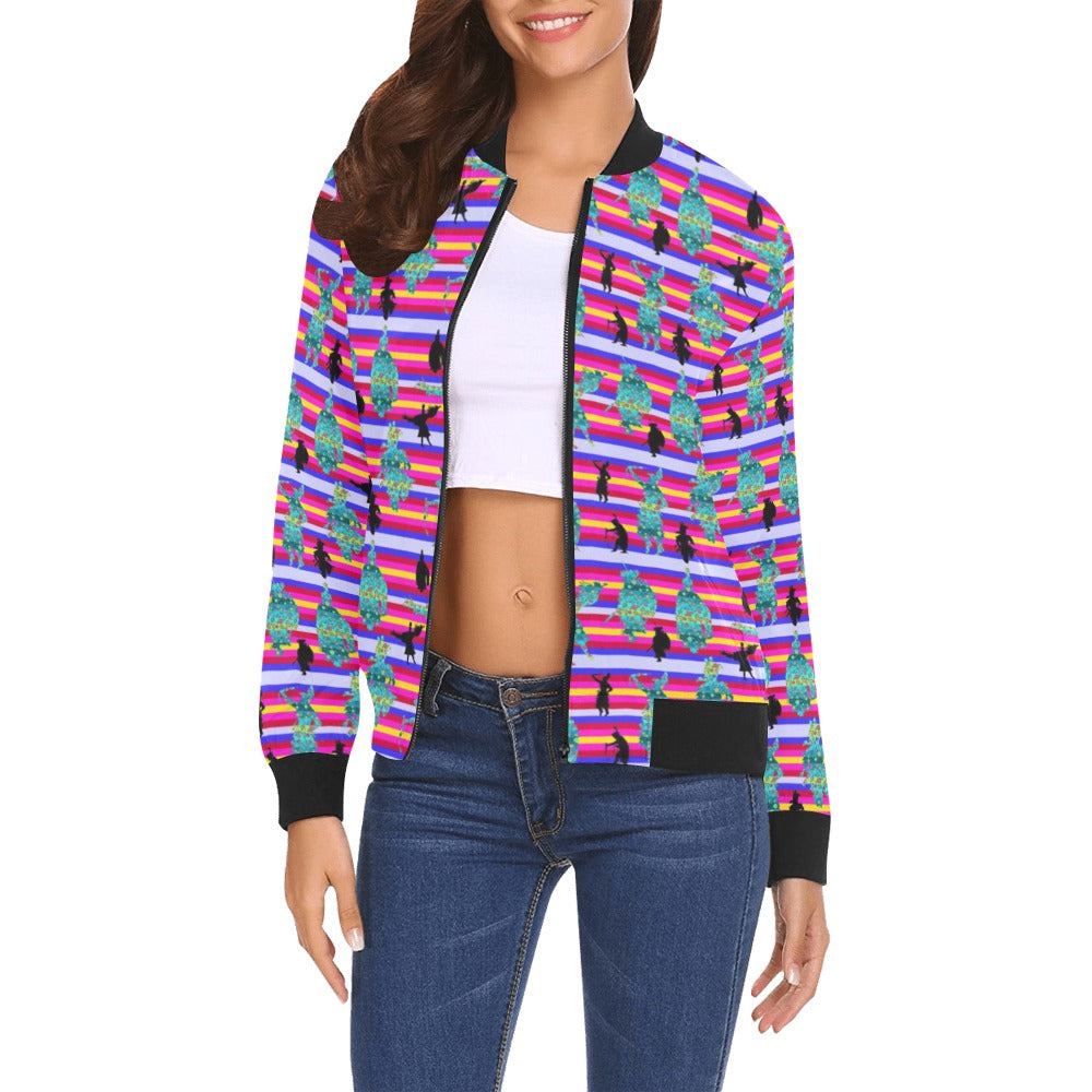 Dancers Sky Dance Bomber Jacket for Women