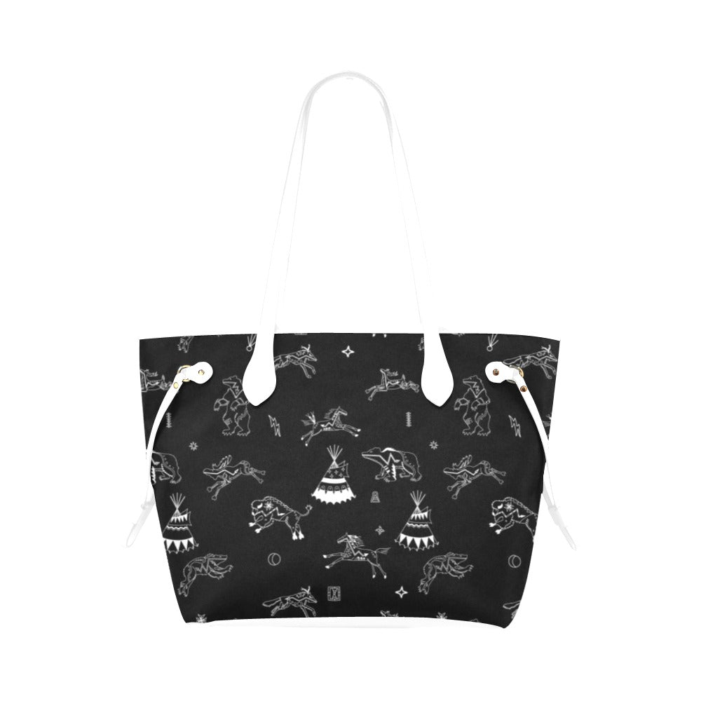 Ledger Dables Black Clover Canvas Tote Bag