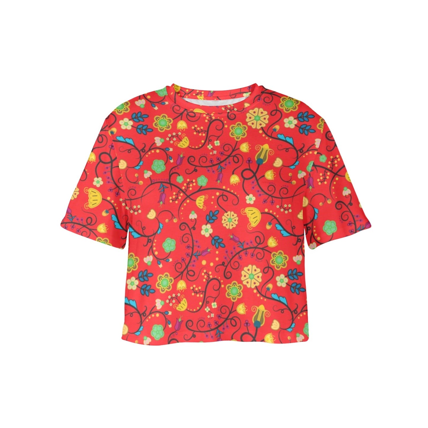 Nipin Blossom Fire Crop Top