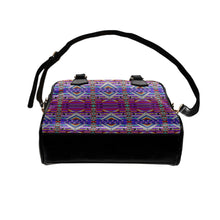 Load image into Gallery viewer, Medicine Blessing Purple Shoulder Handbag
