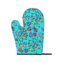 Load image into Gallery viewer, Indigenous Paisley Sky Oven Mitt &amp; Pot Holder
