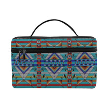 Load image into Gallery viewer, Medicine Blessing Turquoise Cosmetic Bag/Large
