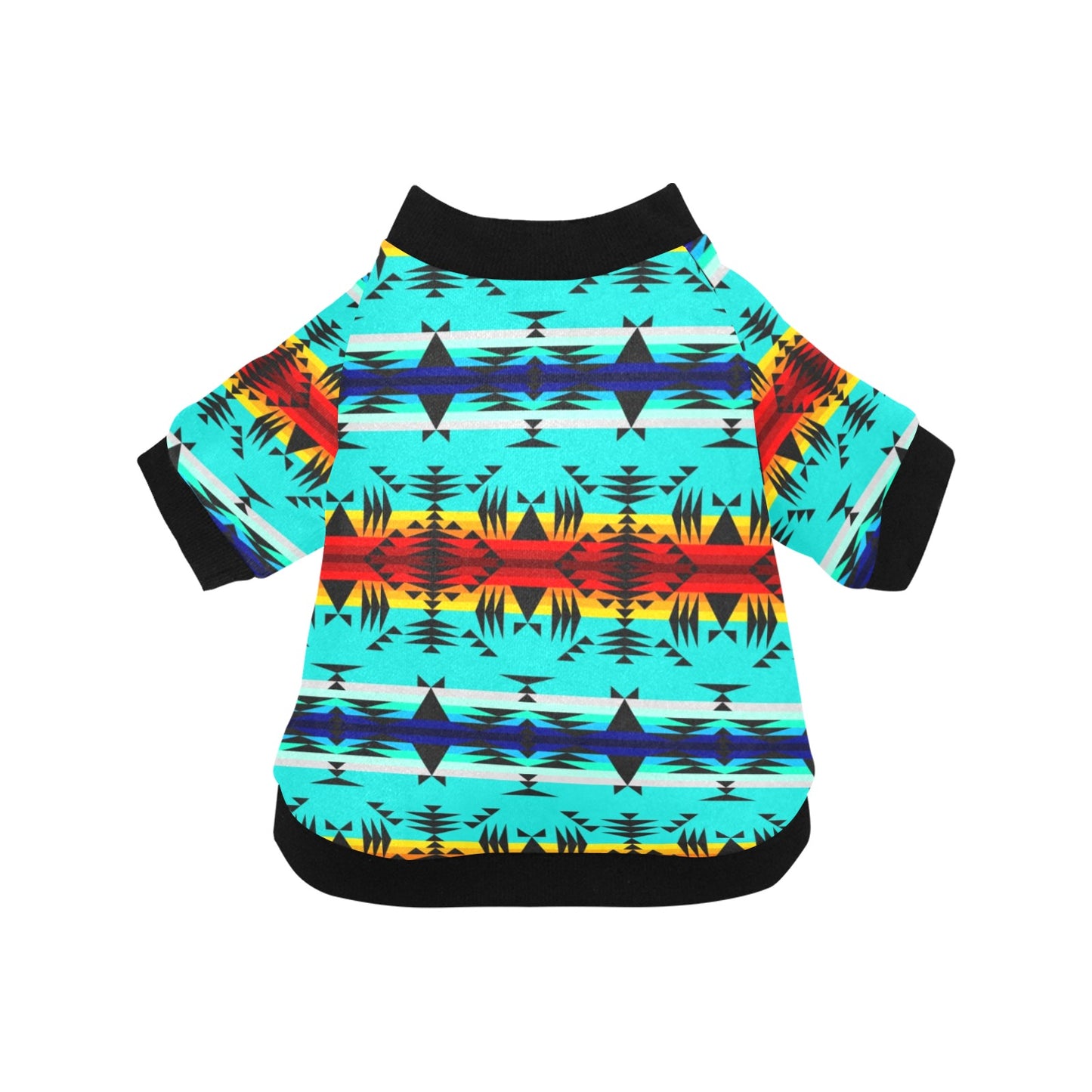 Between the Mountains Pet Dog Round Neck Shirt