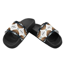 Load image into Gallery viewer, Cofitichequi White Men&#39;s Slide Sandals
