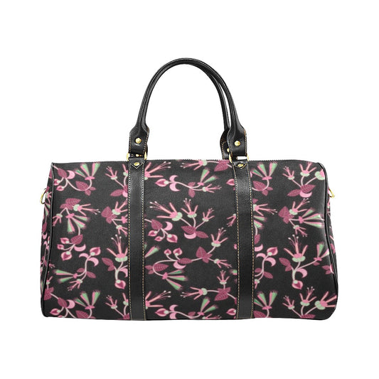 Floral Green Black New Waterproof Travel Bag/Small