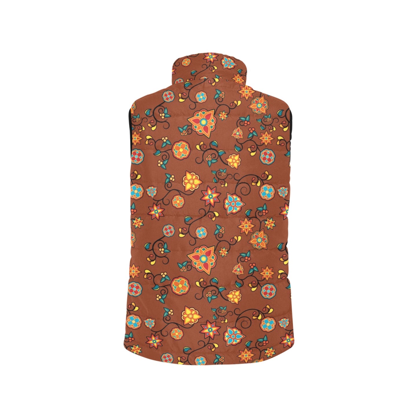 Fire Bloom Shade Women's Padded Vest Jacket