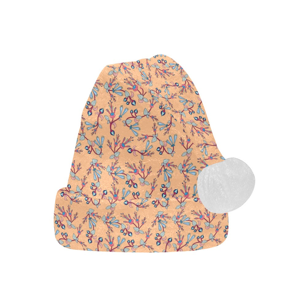 Swift Floral Peache Santa Hat