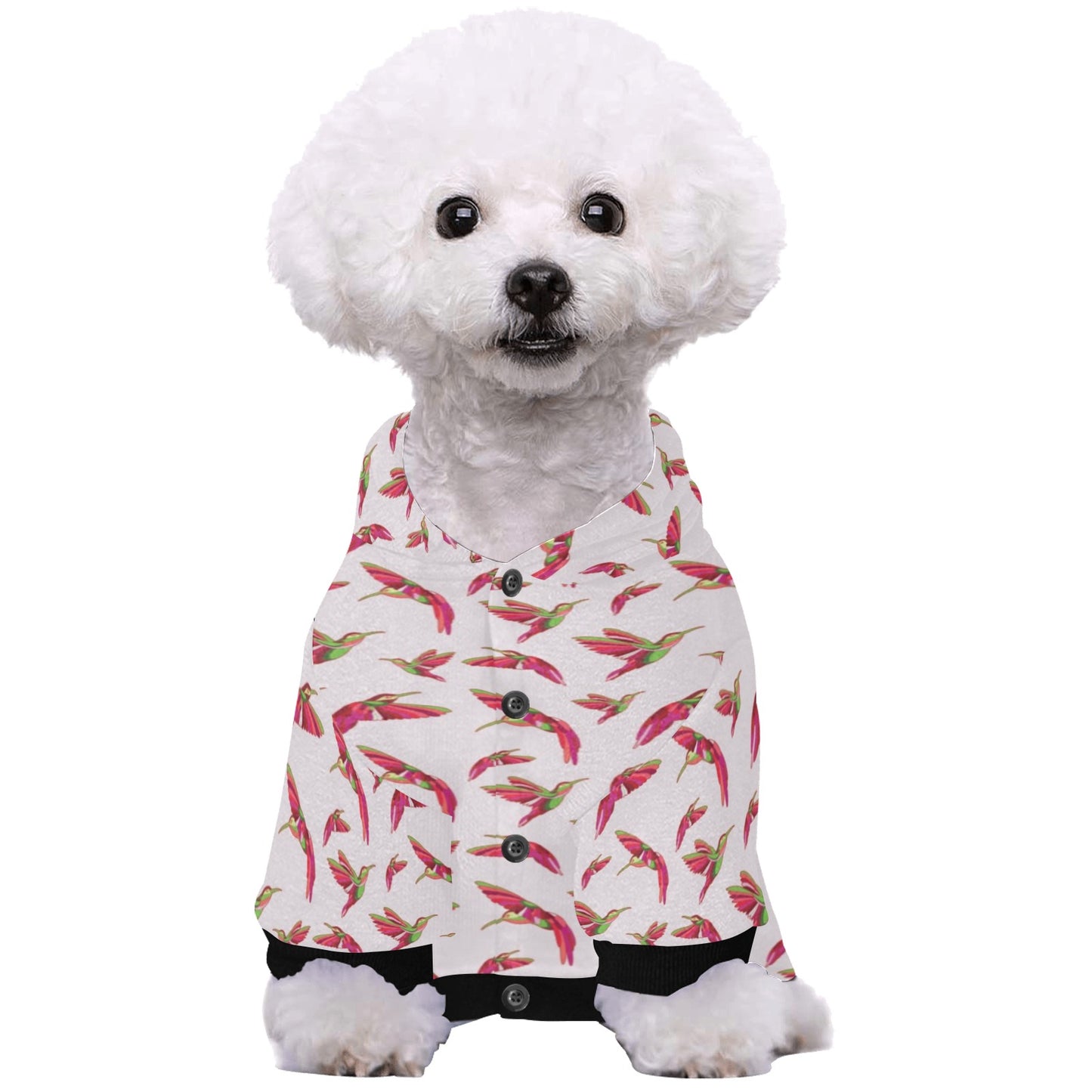 Red Swift Colourful Pet Dog Hoodie