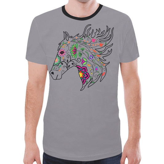 Horse Spirit Guide (Dark Gray) New T-shirt for Men